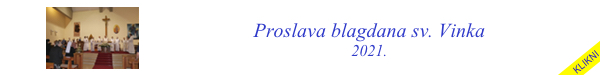 Proslava blagdana sv.Vinka 2021